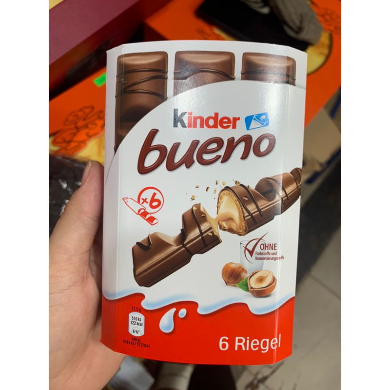 Socola Kinder Bueno 6 thanh129g