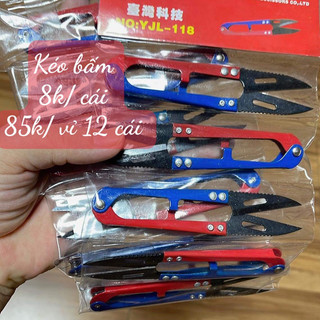 Kéo bấm xanh đỏ loại tốt