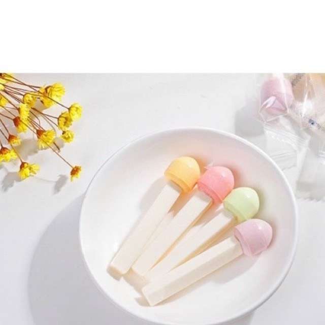 Một hộp kẹo mút que sữa bò nén hình gấu dễ thương Pamiriter Đài Loan hộp 120gam