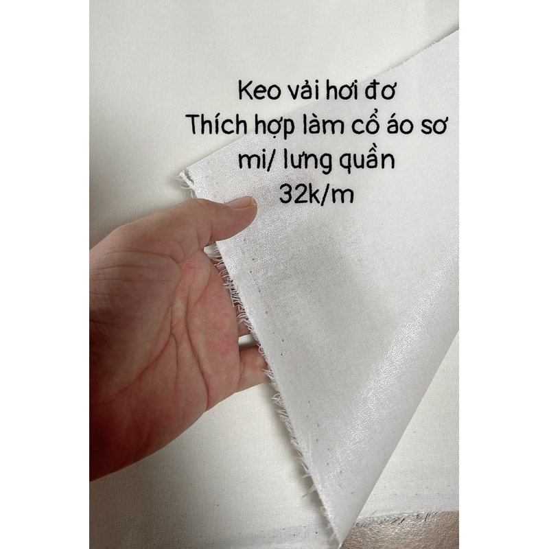 Keo vải ép lưng quần loại đẹp