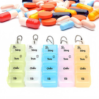 Hộp chia thuốc phân liều 1 ngày - 7 ngày các loại