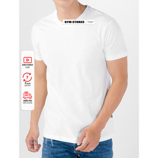 Áo thun nam cổ tròn trơn from ôm body chuẩn Men giá sĩ size M đến 3xl ACT002