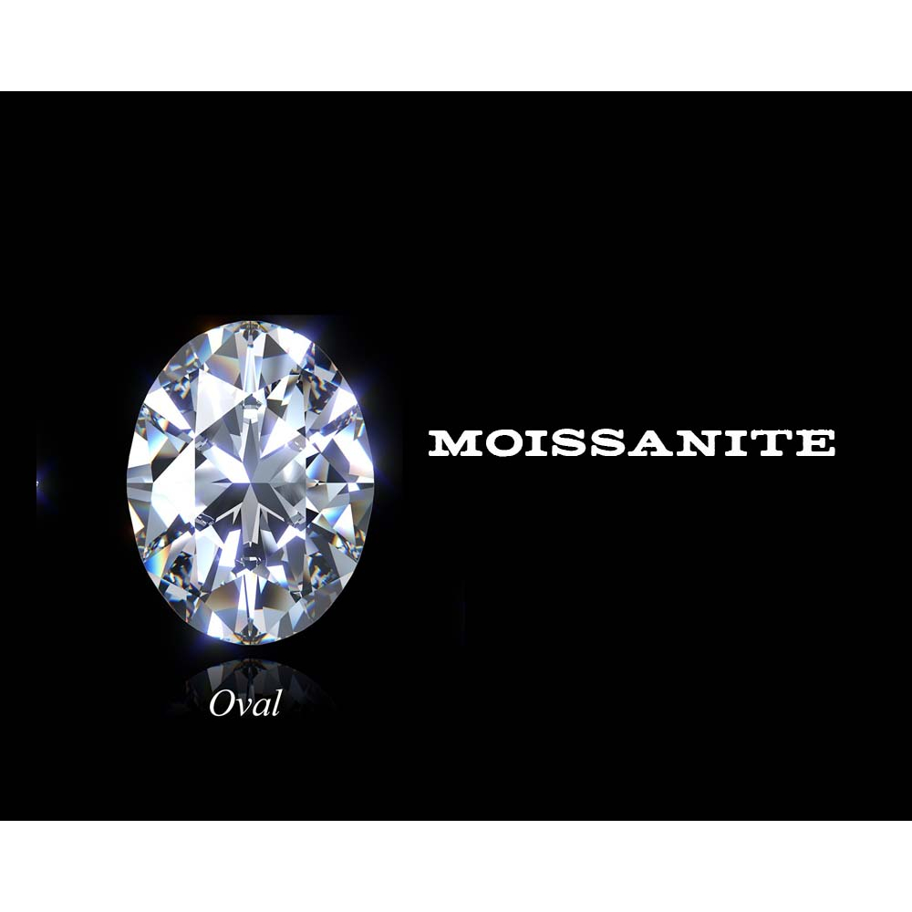 Moissanite Oval Giá Tốt Giấy Kiểm Định