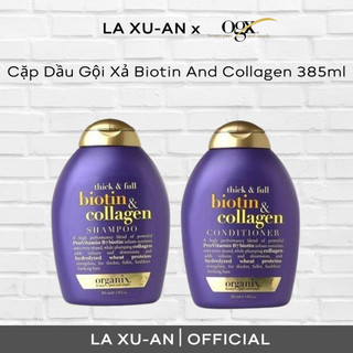 Cặp Dầu Gội Dầu Xả Biotin & Collagen