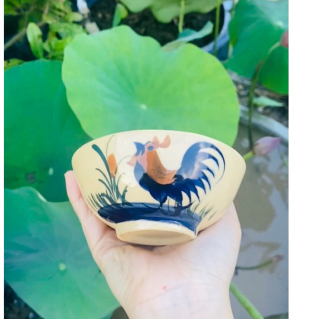 Combo 10 Chén 11cm Thường Gà Hoạ Tiết < Ảnh Thật 100% >