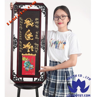 Đốc lịch gỗ phúc lộc thọ