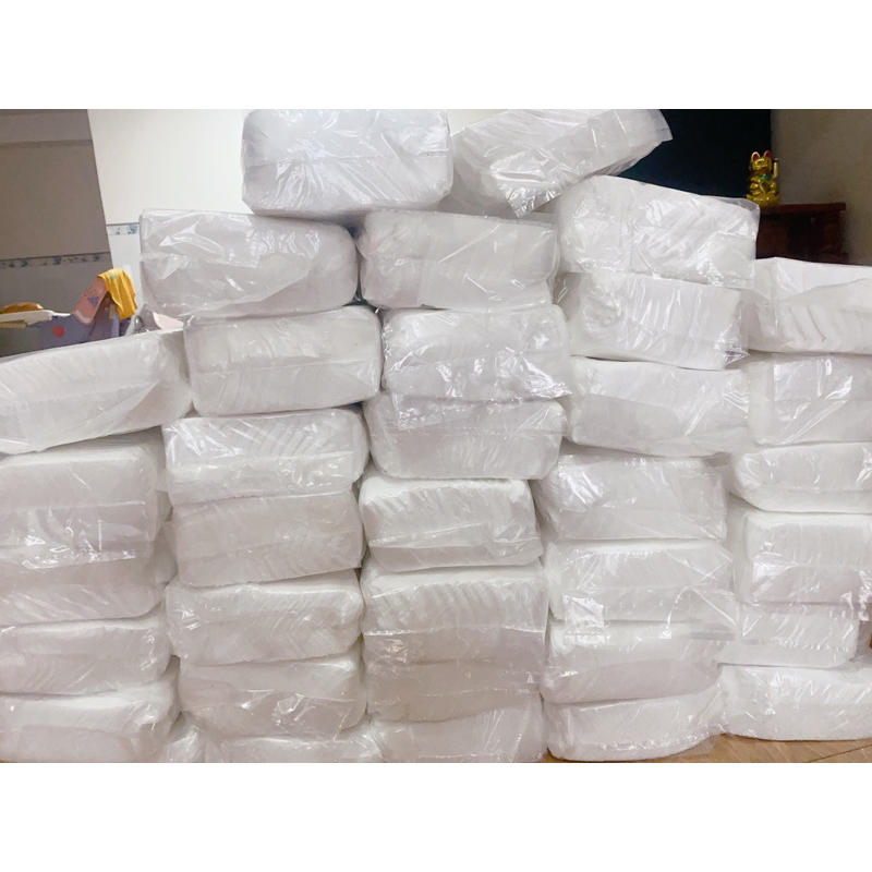 Khăn vải khô đa năng 350 tờ/ khăn lau mặt 1 lần, khăn lau mặt SPA