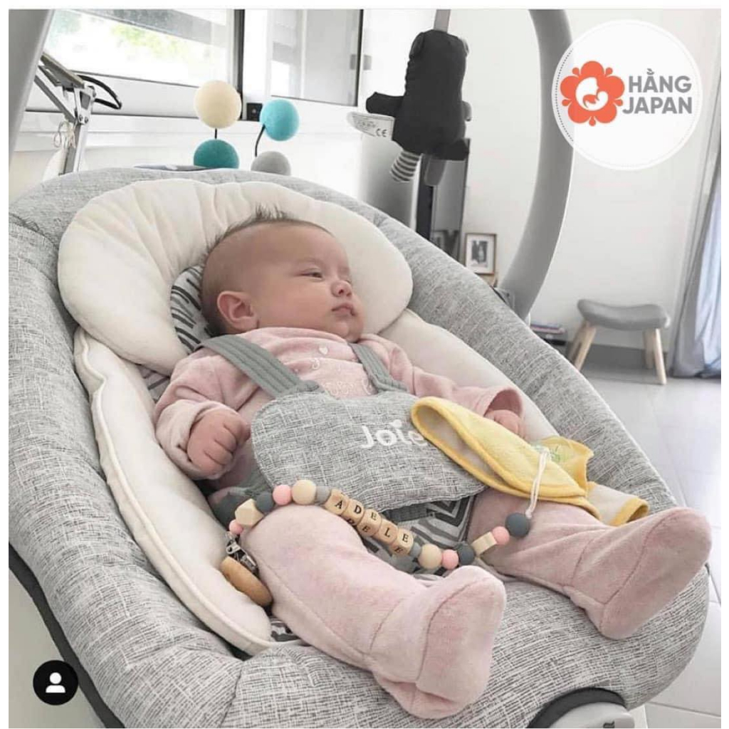 Nôi đưa đa chuyển động cho bé Joie Sansa 2in1 Portrait - Bảo hành chính hãng