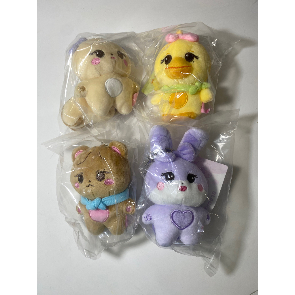 Keyring gấu bông BlackPink - Hàng chính hãng 100%