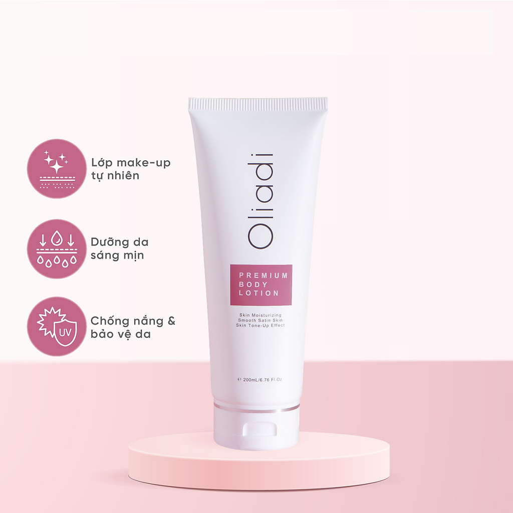 Kem Dưỡng Thể Nâng Tone Premium Body Lotion 200ml