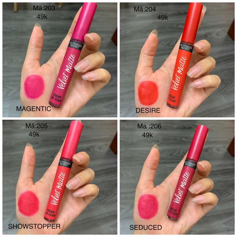 Son Tester/2hand Các Hãng Đủ Màu mã 203-206