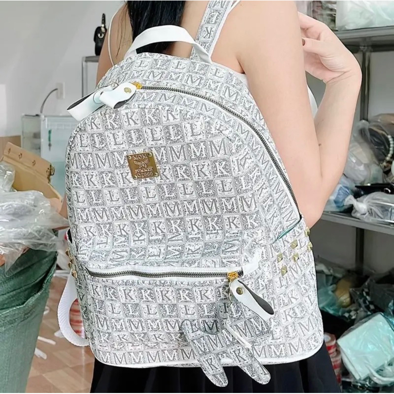 Balo đi học đi chơi hoạ tiết siêu đẹp đựng sách vở vừa A4 - laptop