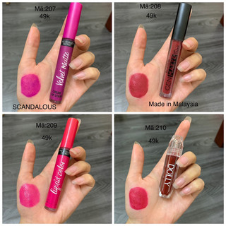 Son Tester/2hand Các Hãng Đủ Màu mã 207-210