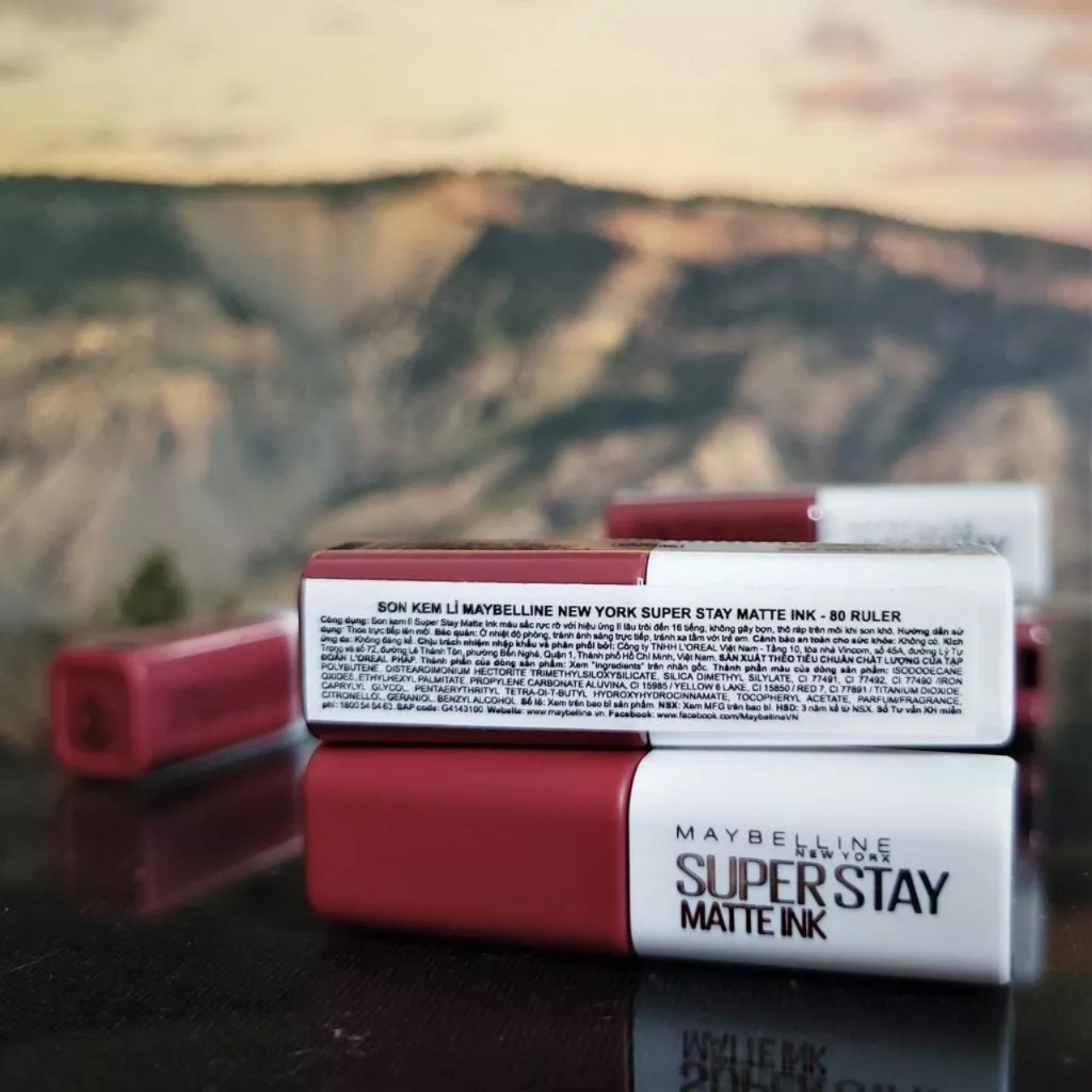 Son mini Maybeline 2.7ml kem lì màu 80