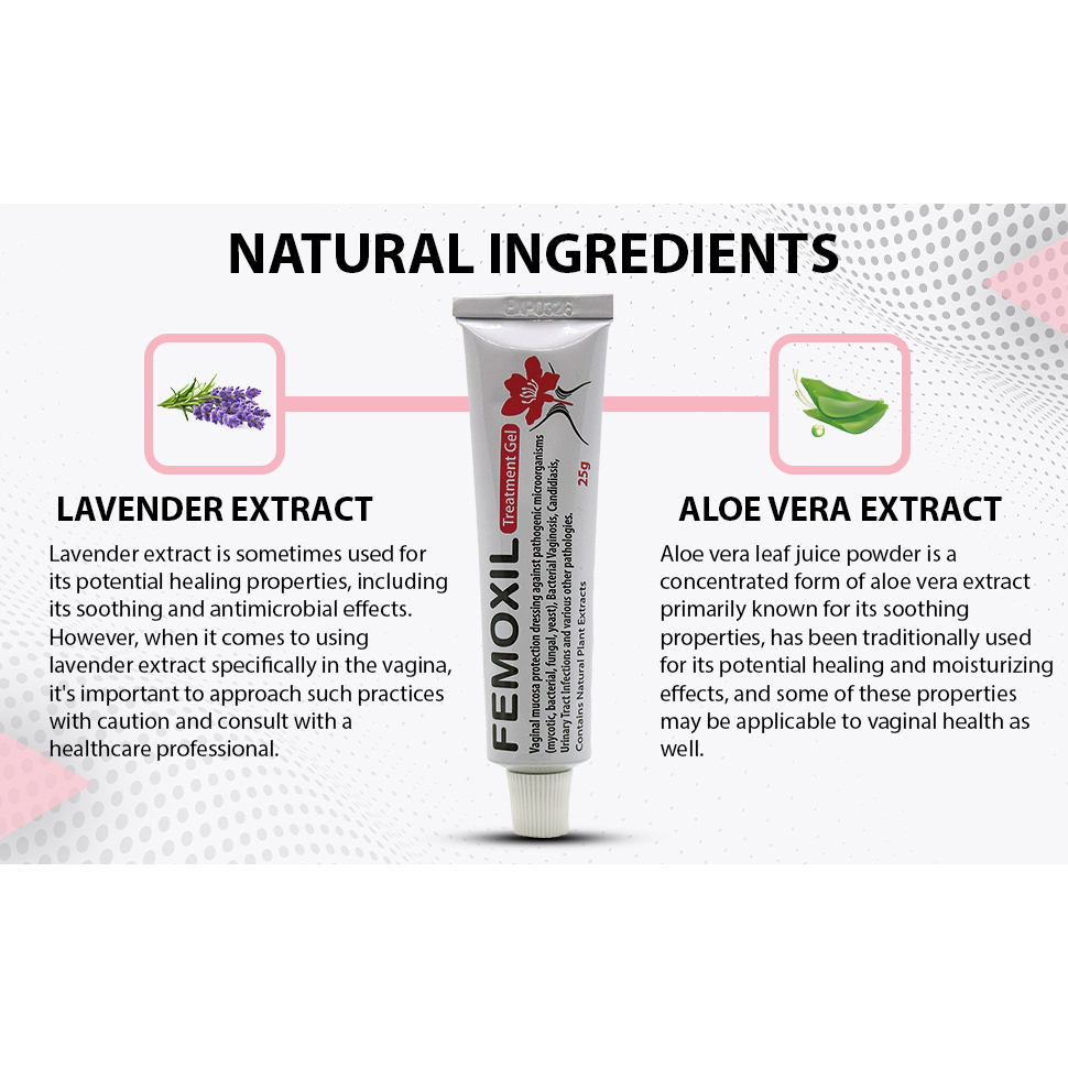 Chính hãng Gel bôi nấm âm đạo, se khít, bôi trơn âm đạo Femoxil nhập khẩu Danpharm, israel tuysp 25g