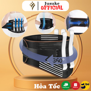 Đai lưng cột sống JUSUKE hỗ trợ bảo vệ cột sống thắt lưng trị đau lưng hiệu quả bảo hành 12 tháng