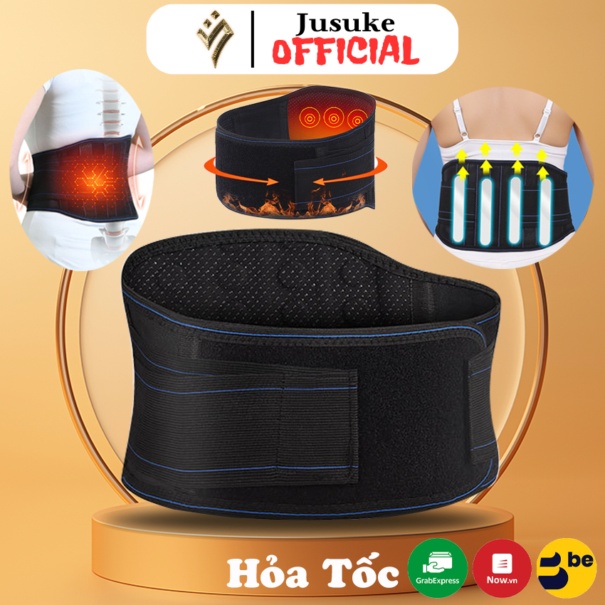 Đai lưng tự sưởi ấm JUSUKE trị đau lưng hiệu quả bảo hành 1 năm