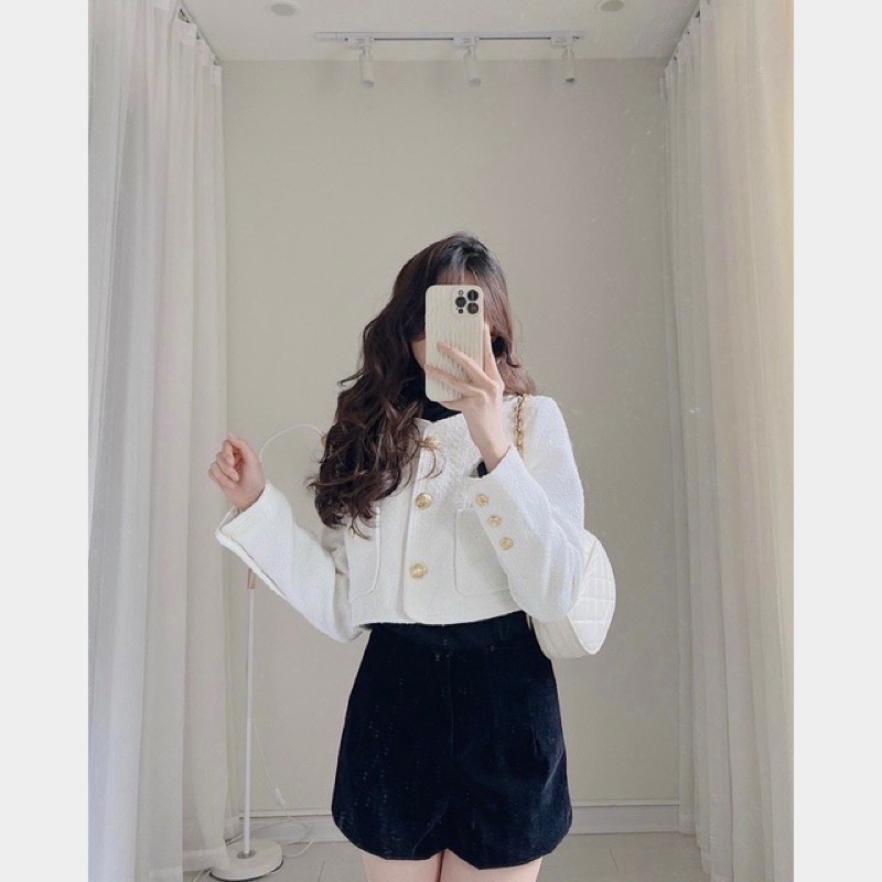 Áo dạ Tweed hàng 2 lớp dày dặn loại 1 | BigBuy360 - bigbuy360.vn