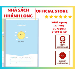 Vở kẻ ngang Haplus - LANDSCAPE 120 trang Cao Cấp
