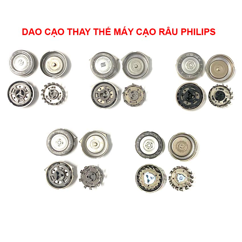 Lưỡi dao thay thế máy cạo râu Philips PQ206 PQ182 AT600 AT610 AT620 S5070 S1121 S1233 S1103 S1301 S5444 S5582