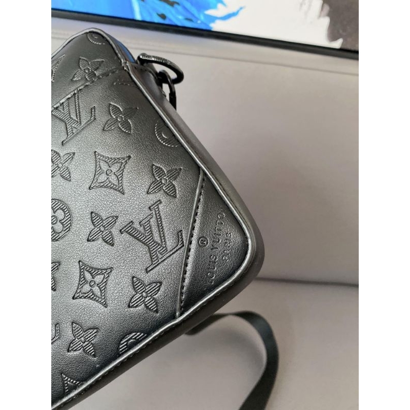 Túi đeo chéo dành cho nam LV Trio sz25cm họa tiết màu mới nhất