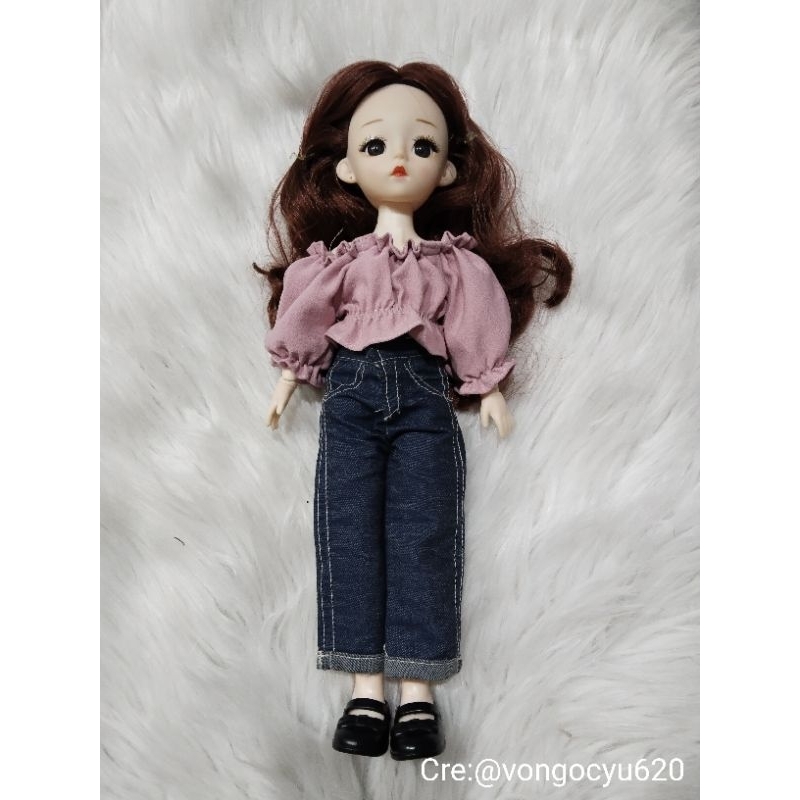 Đầm búp bê baboliy 30cm  .