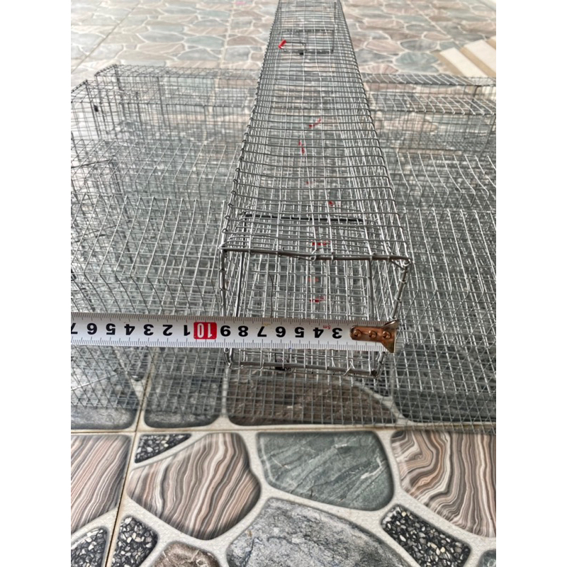 Bẫy rắn hai cửa dài 70cm rộng 10