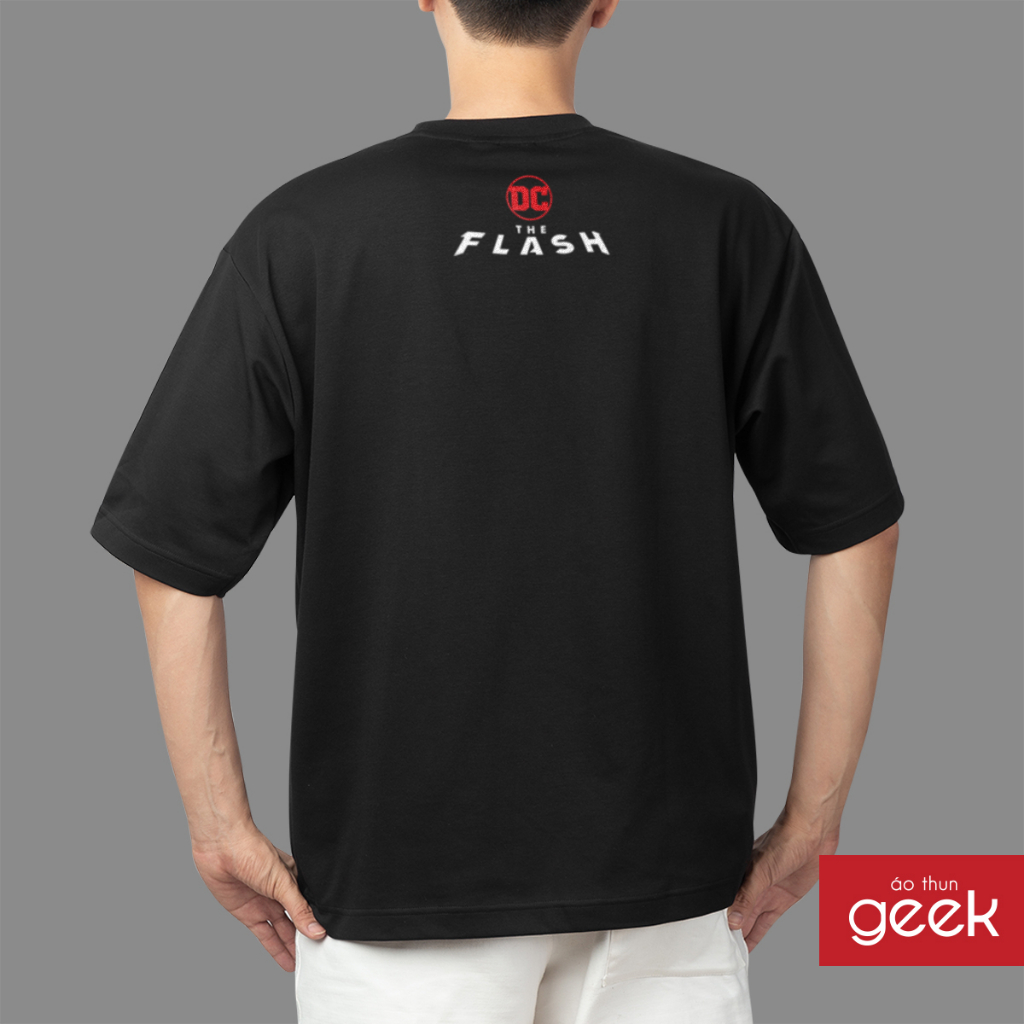 Áo thun in hình The Flash 2023 Siêu nét, 100% Cotton, siêu mịn