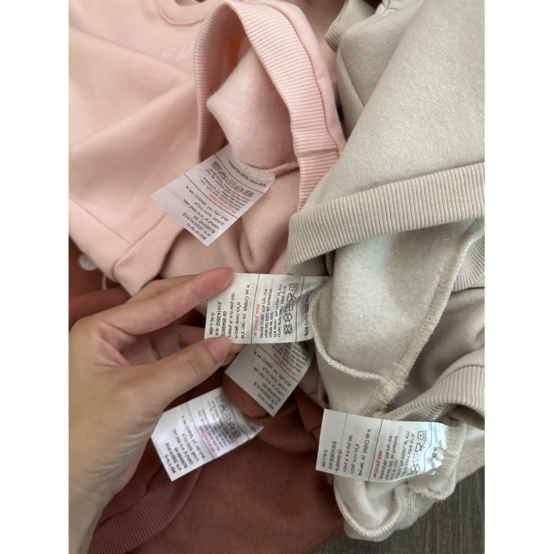 Bộ nỉ minene bé gái  ngẫu nhiên quần