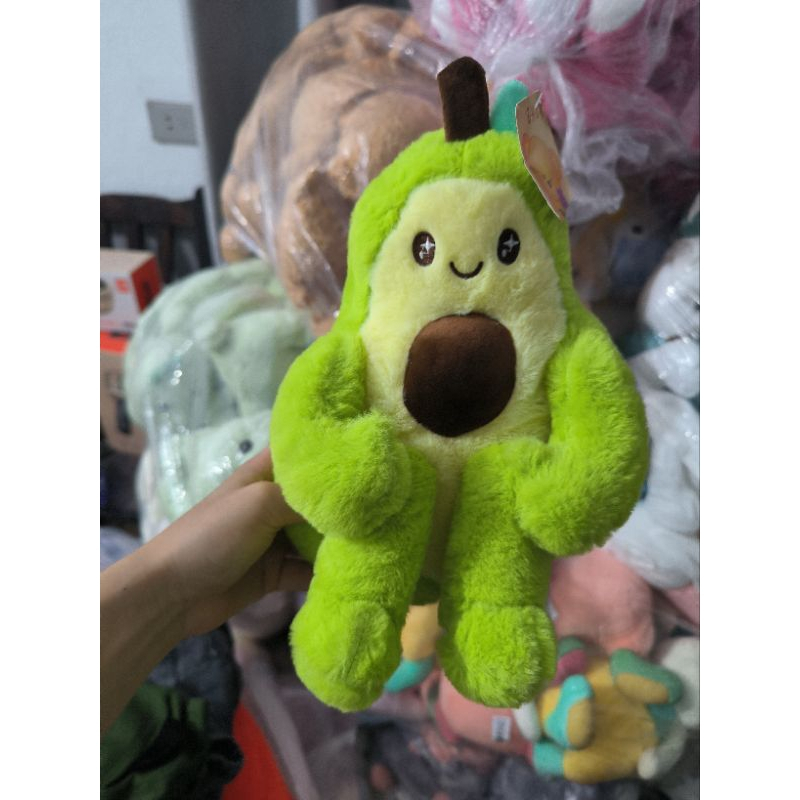 Gấu nhồi bông trái bơ cao cấp gấu bông