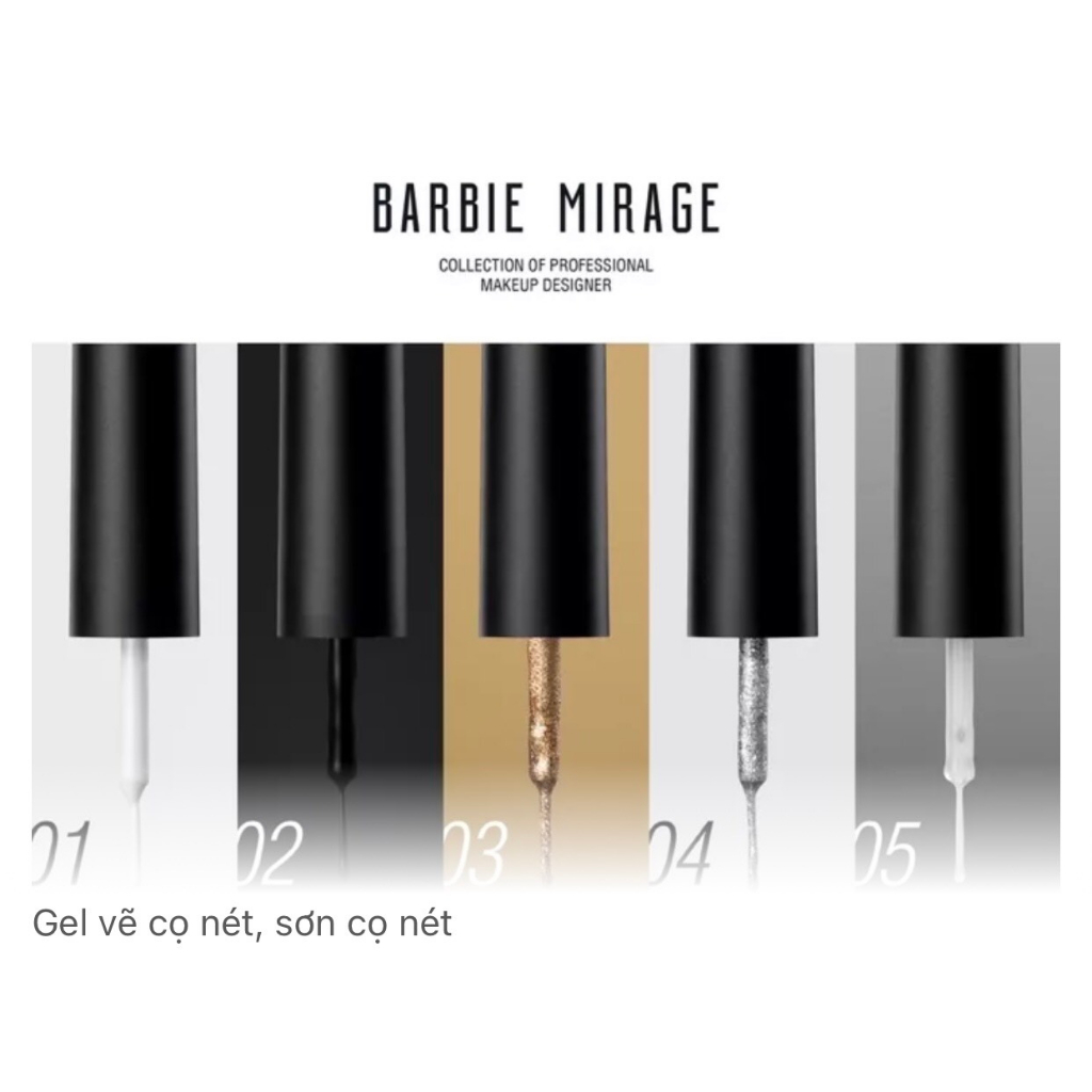Gel vẽ cọ nét BARBIE MIRAGE
