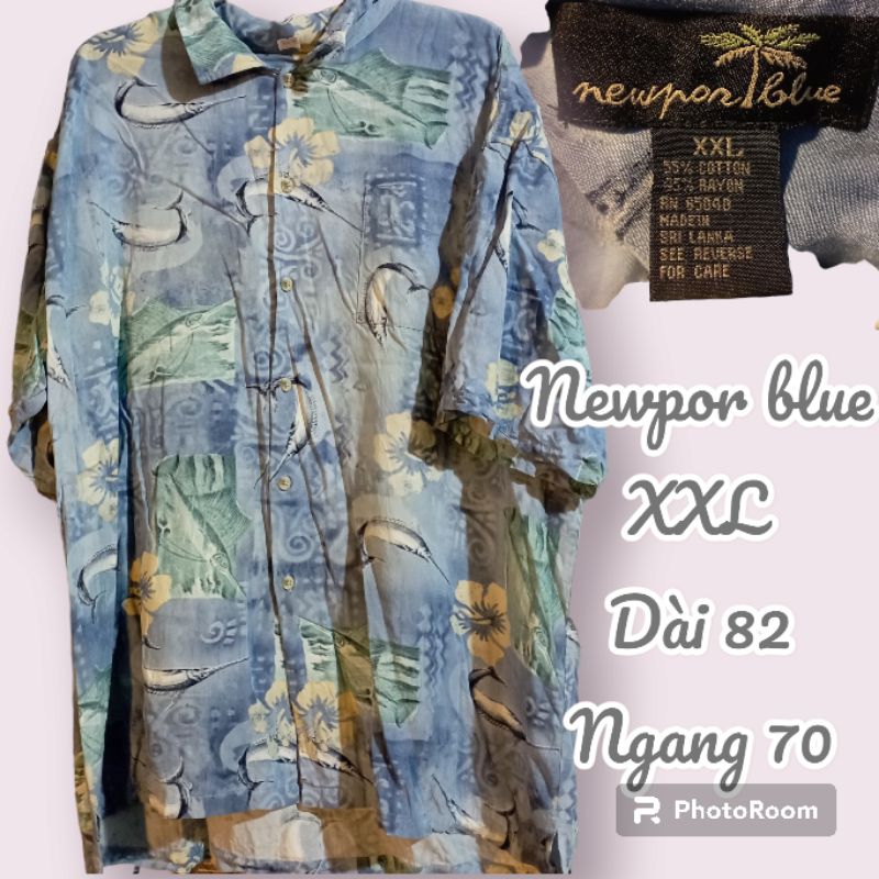 Sơ mi hawaii 2hand USA mát mẻ đi biển, đi bơi, đi chơi