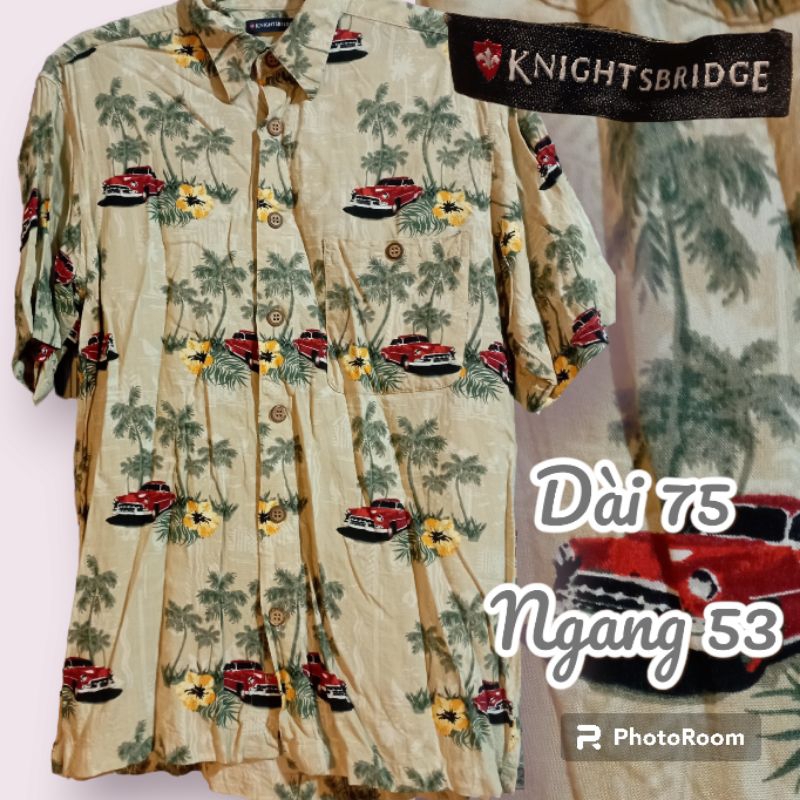 Sơ mi hawaii 2hand USA mát mẻ đi biển, đi bơi, đi chơi