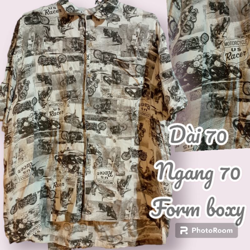 Sơ mi hawaii 2hand USA mát mẻ đi biển, đi bơi, đi chơi