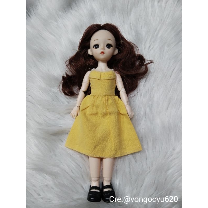 Đầm búp bê baboliy 30cm  .
