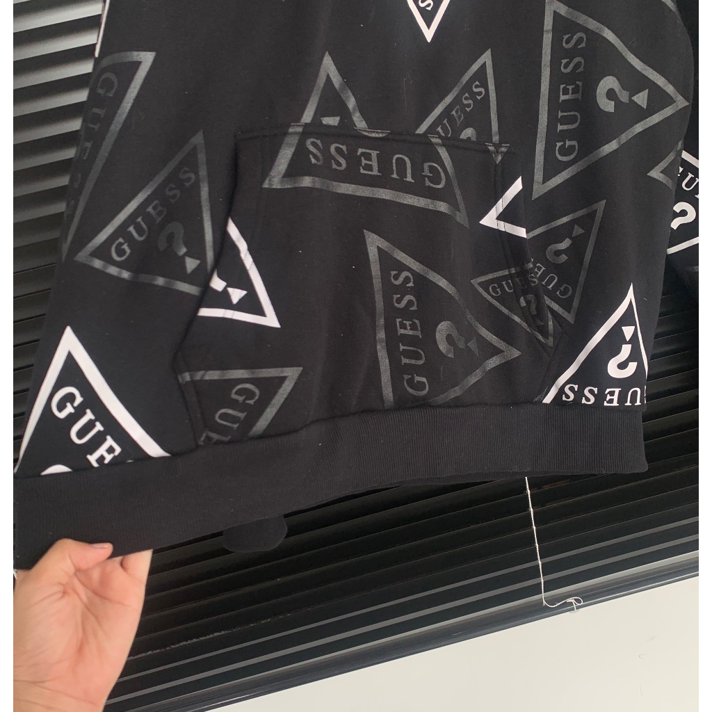 ÁO KHOÁC HOODIE CÓ NÓN GUESS XUẤT DƯ