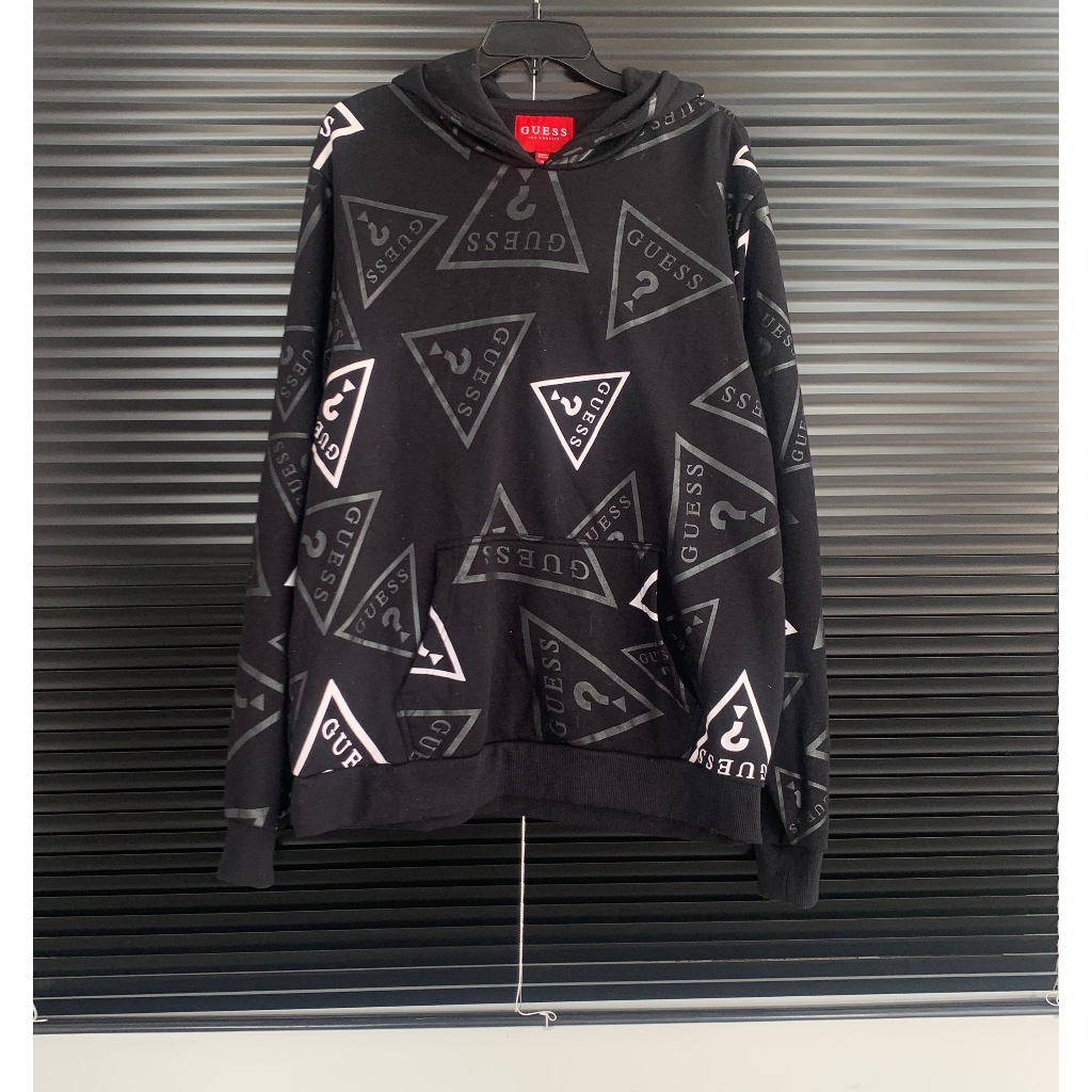 ÁO KHOÁC HOODIE CÓ NÓN GUESS XUẤT DƯ