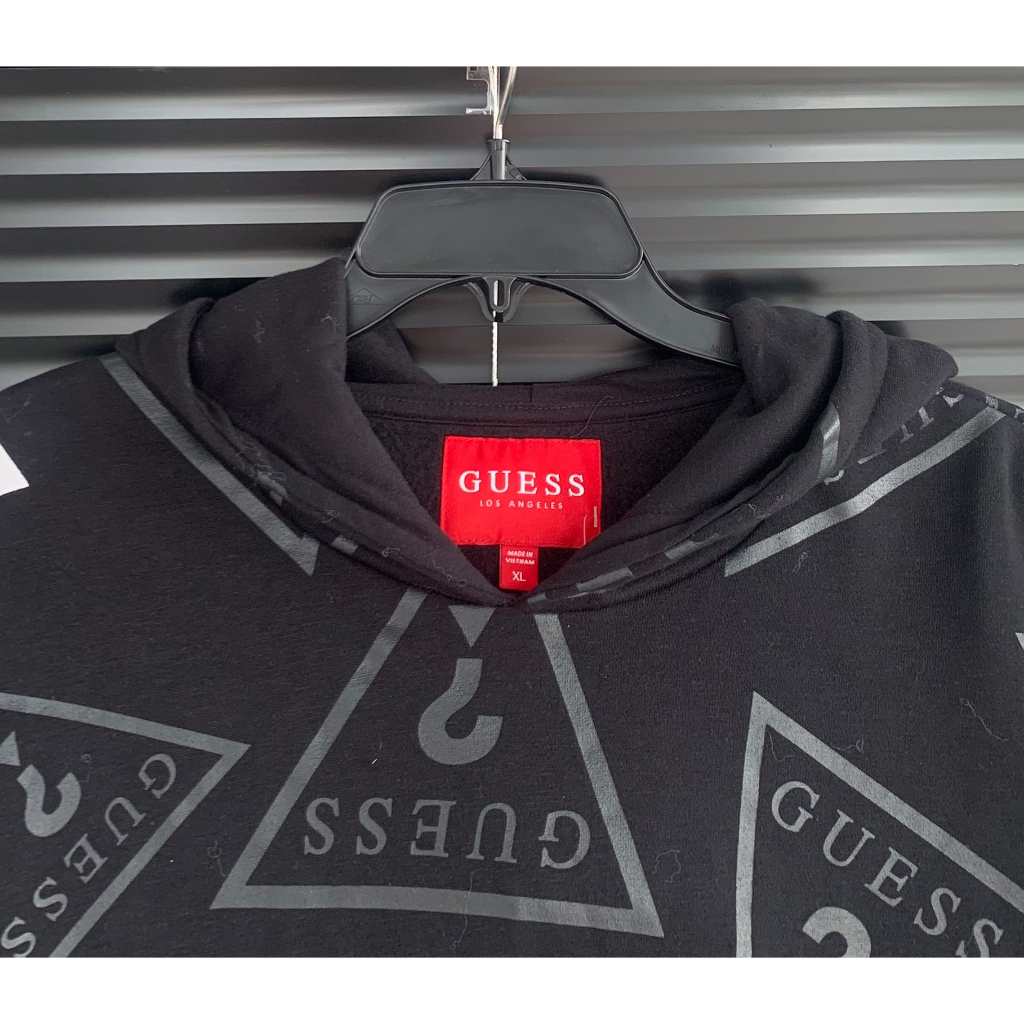 ÁO KHOÁC HOODIE CÓ NÓN GUESS XUẤT DƯ