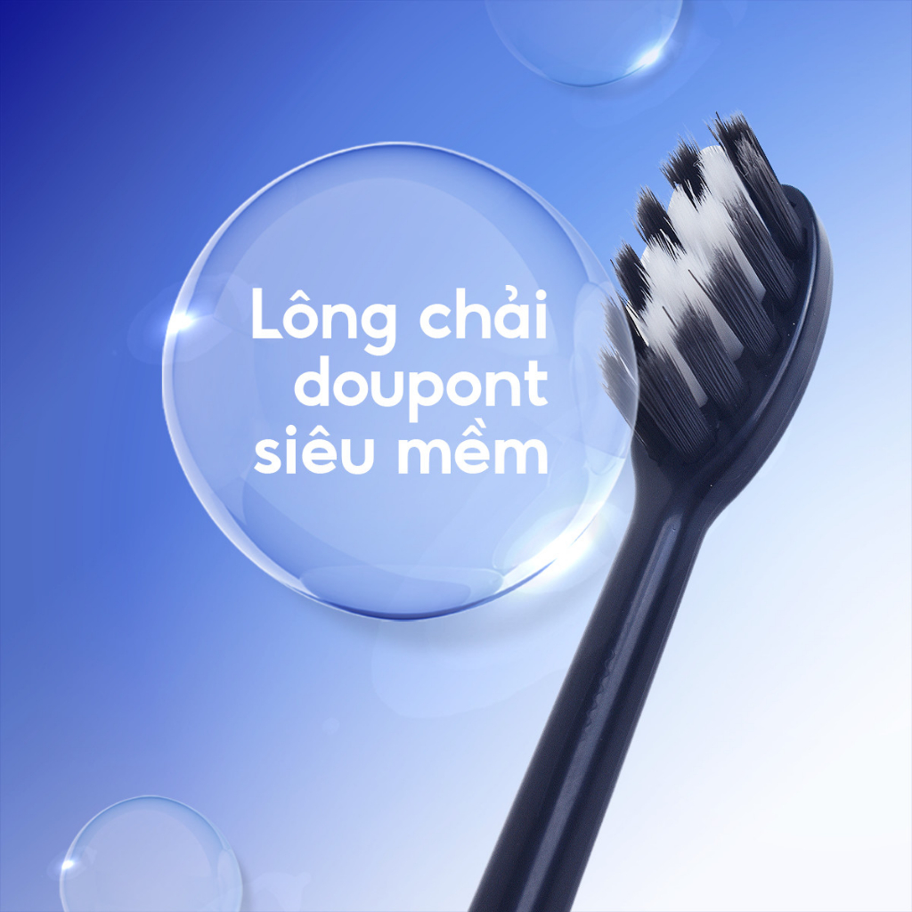 Bàn chải điện Brushie 5 chế độ và set 3 đầu bàn chải - Combo siêu tiết kiệm công nghệ sóng âm sonic, chải sạch mảng bám