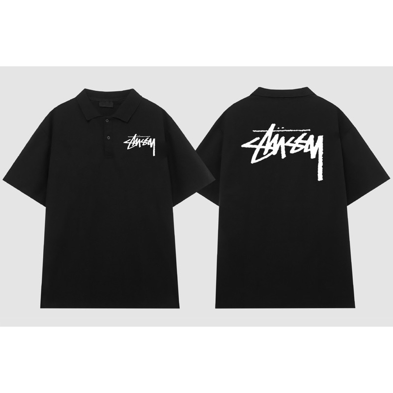 Polo Unisex Stu:Ssy - Chất Thoáng Mát - Form Chuẩn