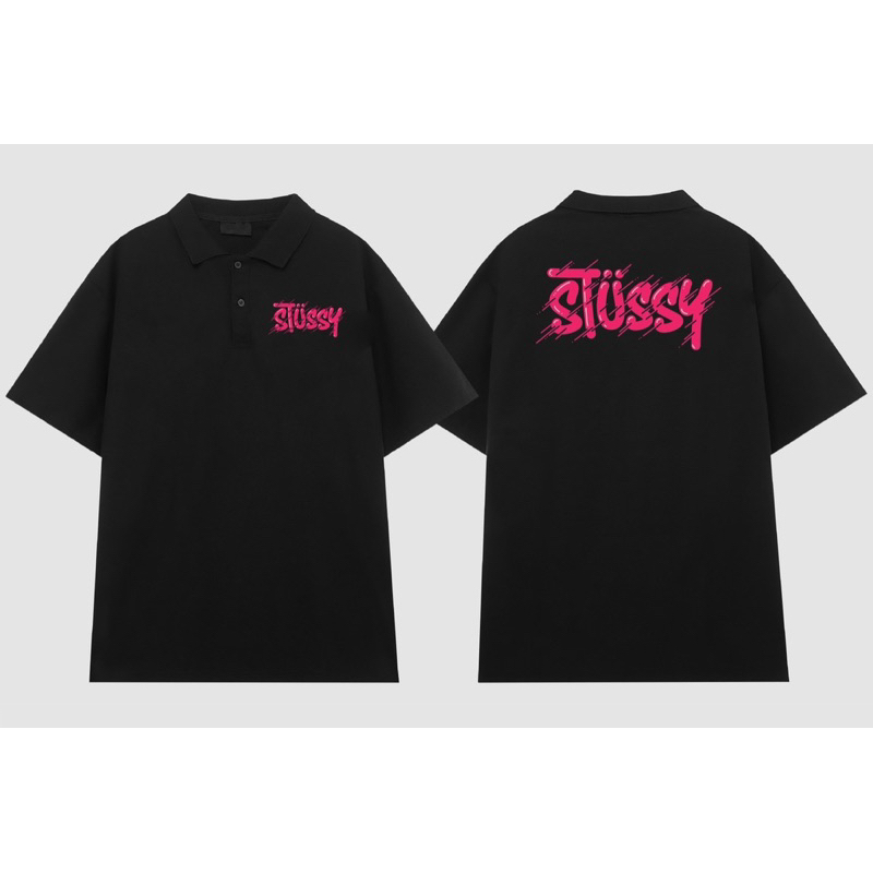 Polo Unisex Stu:Ssy - Chất Thoáng Mát - Form Chuẩn