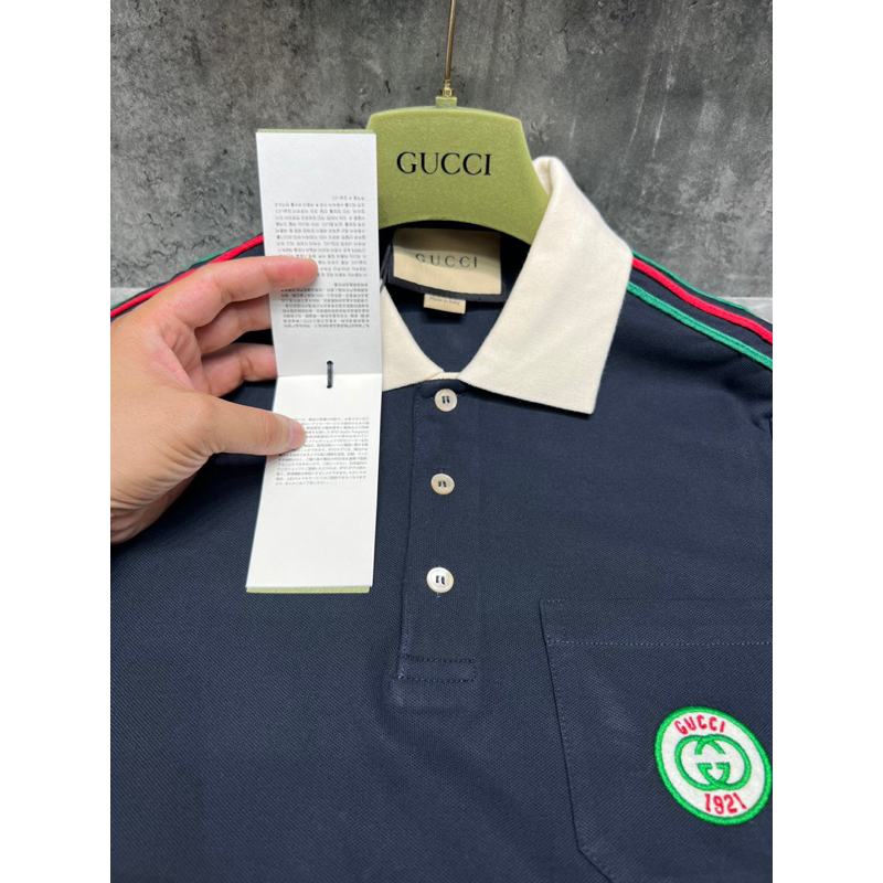 Áo Polo Nam Củ Chi Viền Kẻ Thêu Vai Túi Hộp Thêu Tỷ Mỉ Chất Cotton Gai Dày Dặn Hàng Cao Cấp