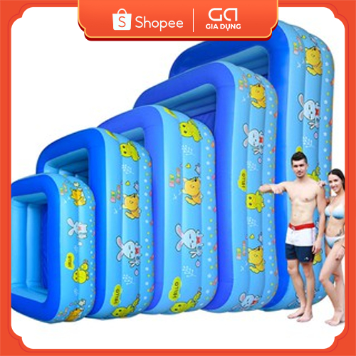 BỂ BƠI CHO BÉ, BỂ BƠI GIA ĐÌNH  KÈM MIẾNG VÁ SALE OFF 50%.