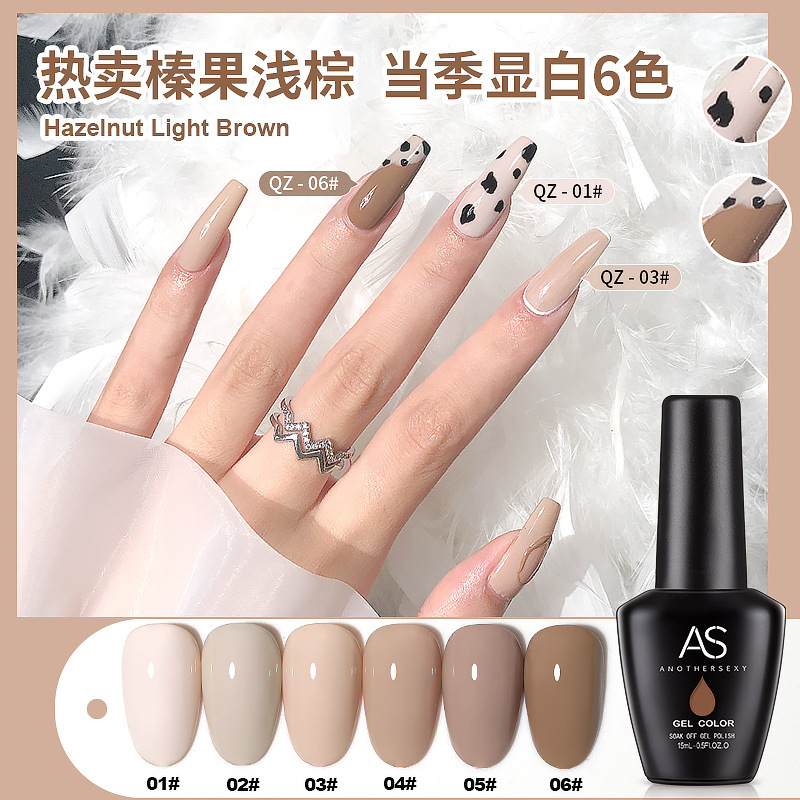 Sơn Gel AS mã QZ | AS chai đen 15ml