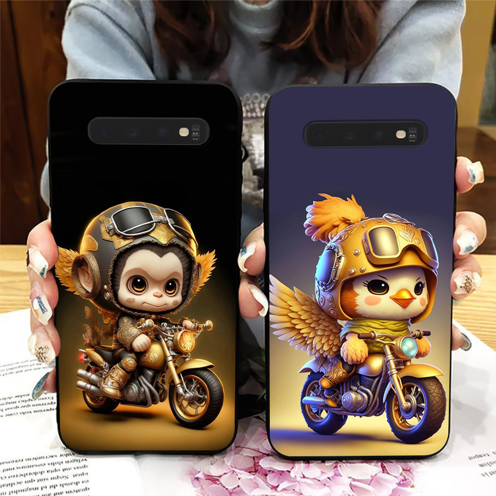 Ốp lưng Samsung s10 / ss s10 5g / ss s10 plus / ss s10+ in hình 12 con giáp đi xe siêu ngầu