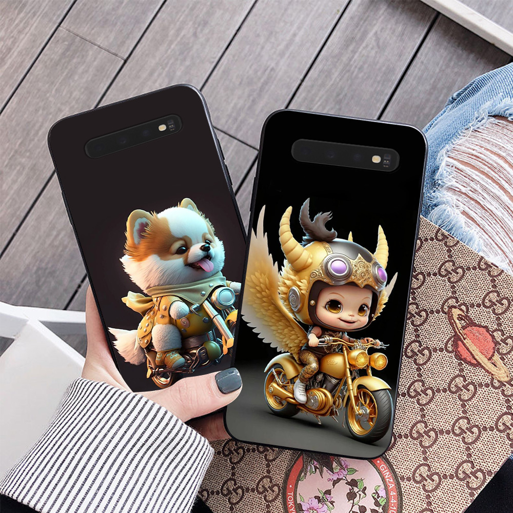 Ốp lưng Samsung s10 / ss s10 5g / ss s10 plus / ss s10+ in hình 12 con giáp đi xe siêu ngầu