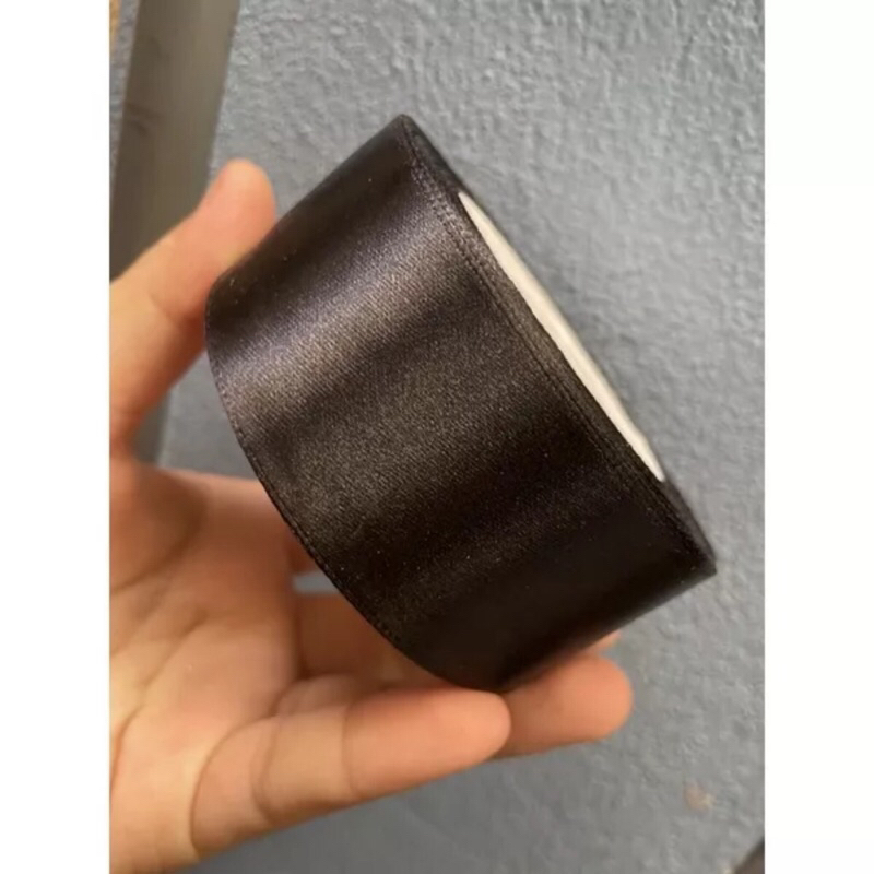 Cuộn duy băng vải lụa satin bản 4cm dài 22m ,duy băng đẹp