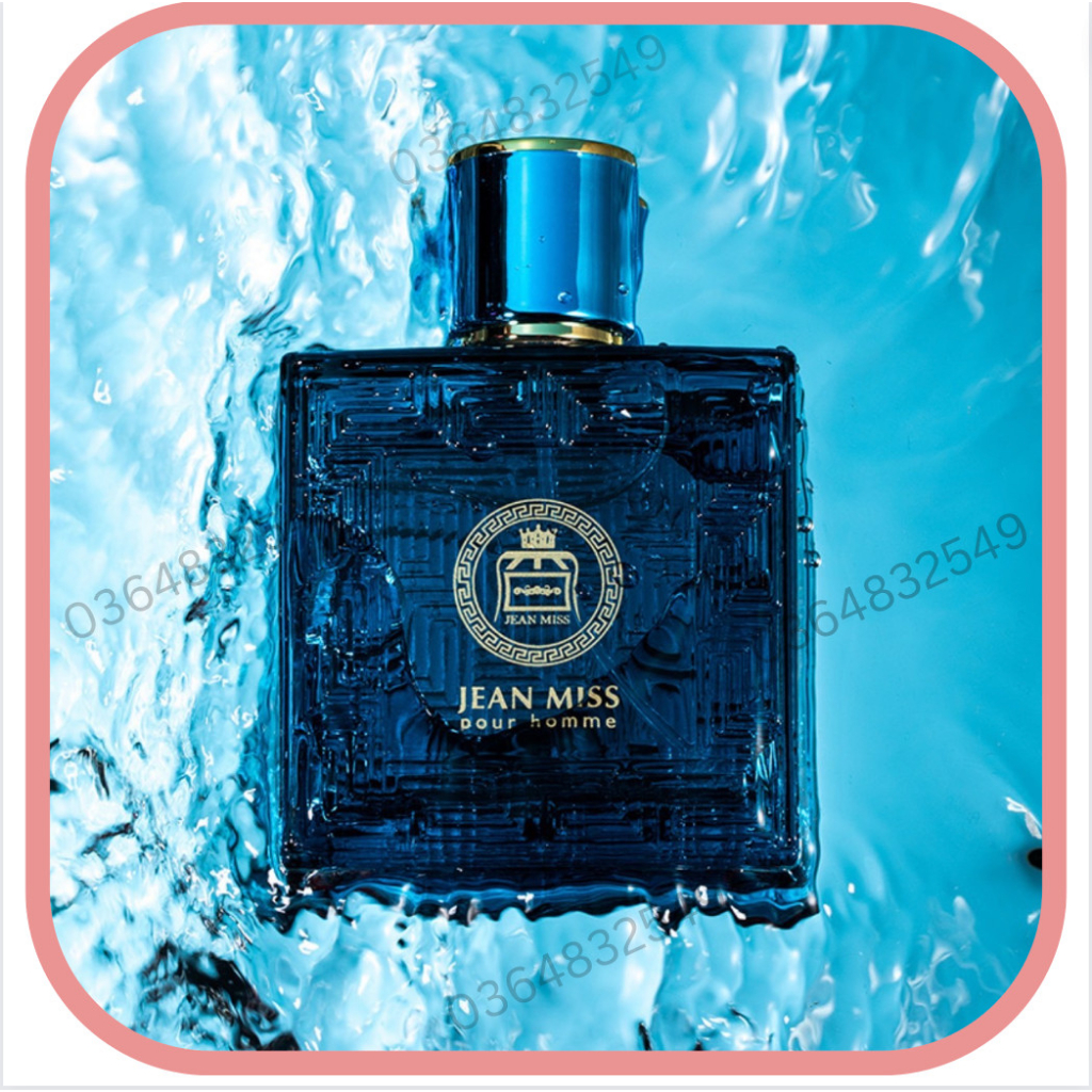 Nước Hoa Nam, Nước Hoa JEAN MISS 50ml, Tinh Dầu Thơm Lịch Lãm, Cuốn Hút