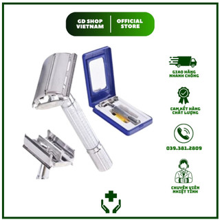 Dao cạo râu, bàn cạo râu, bàn cạo inox, bàn cạo râu, cạo râu inox cổ điển cao cấp