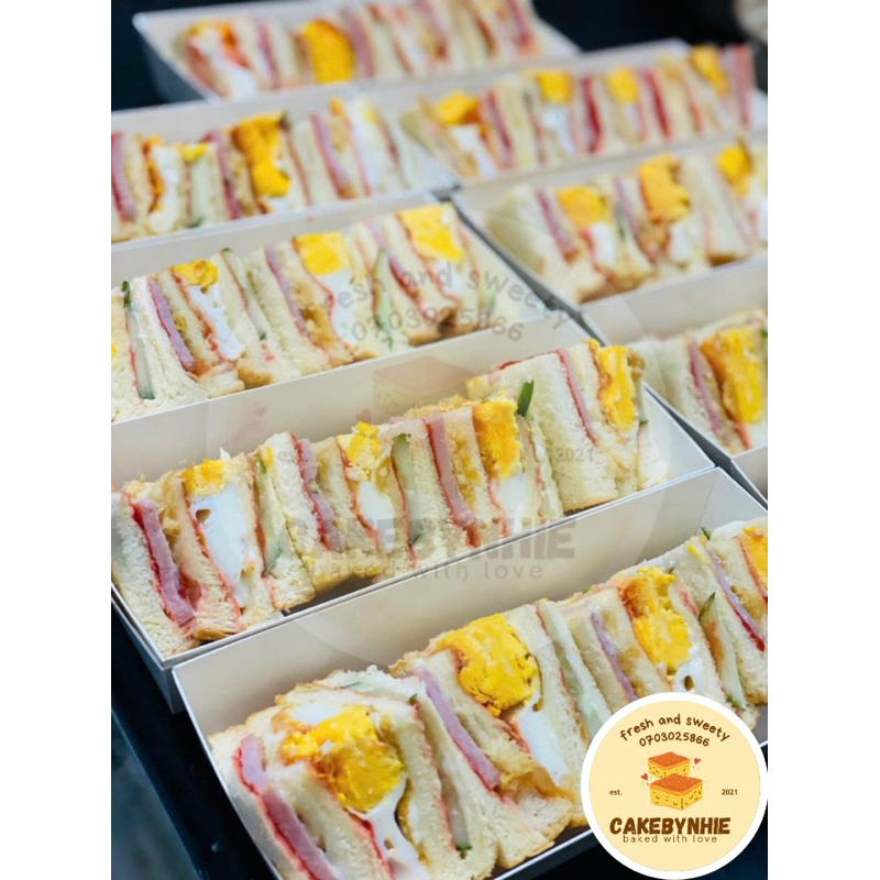 Sỉ lẻ Sandwich, Hotdog xúc xích cung cấp bữa sáng cho công ty, trường học đủ dinh dưỡng